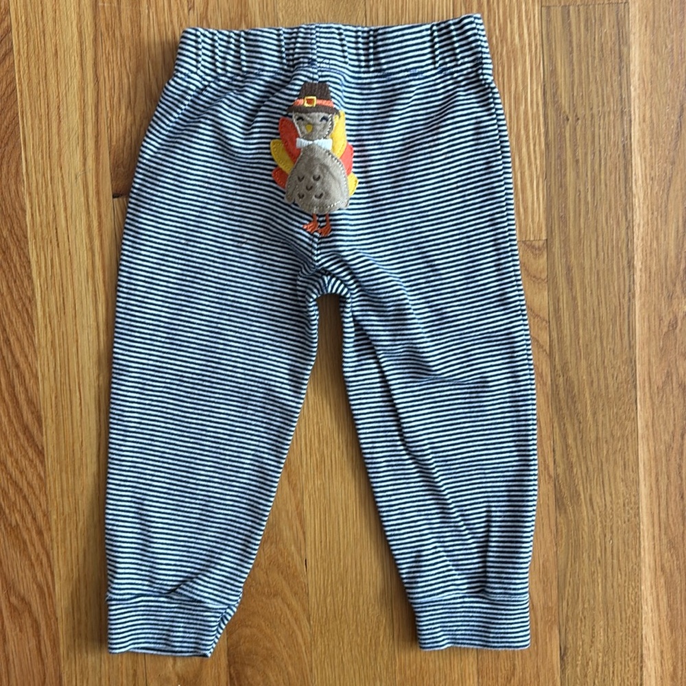 18M Carter's Thanksgiving Turkey Pants